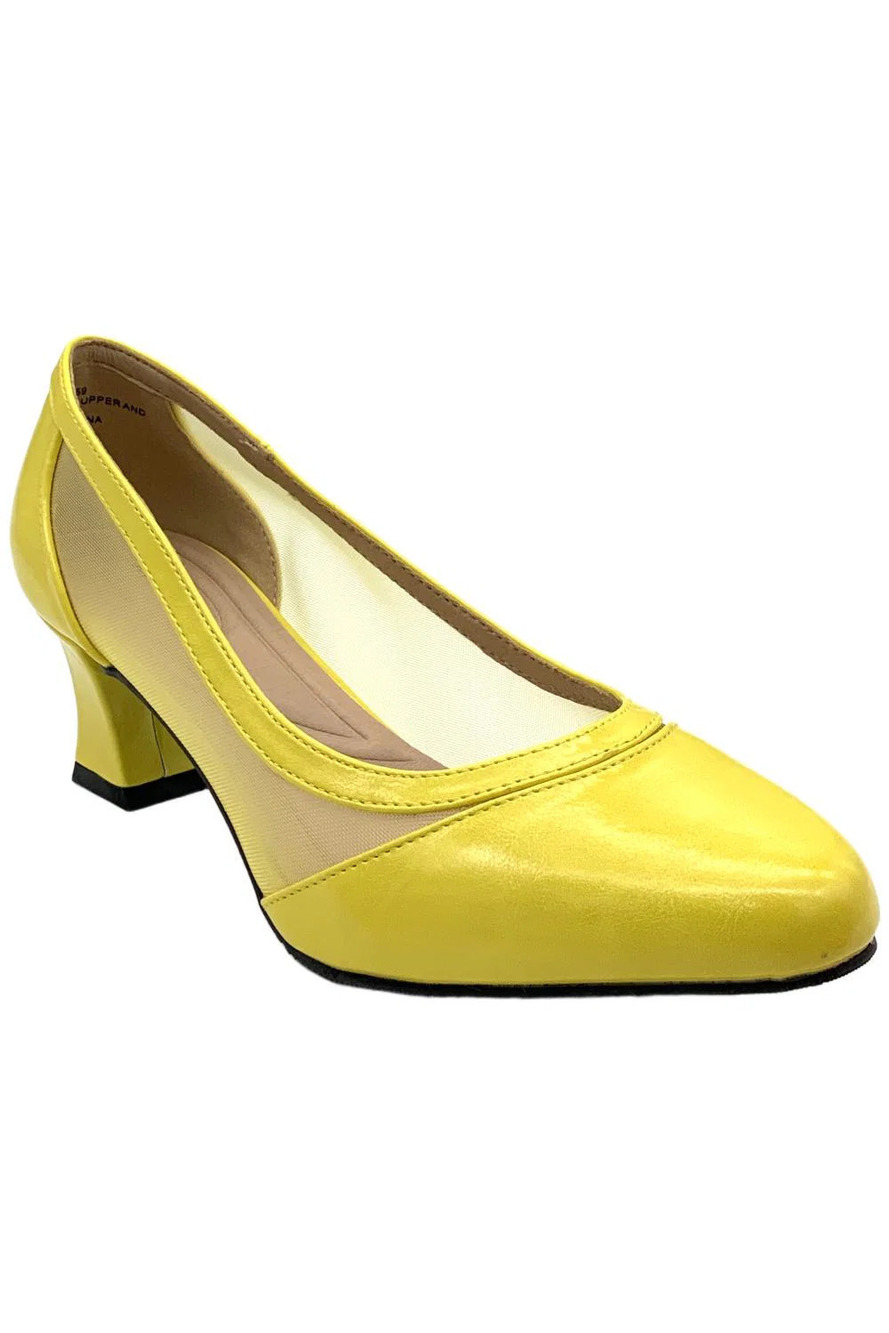 ARRAY Women's Marilyn Pump Yellow - Medium